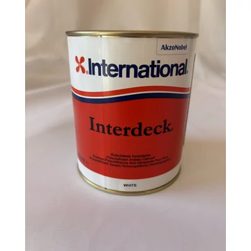 Interdeck színes lakk /fehér 001/ 750ml
