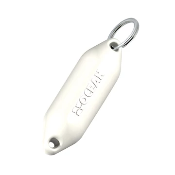 kulcstartó fehér puffer  