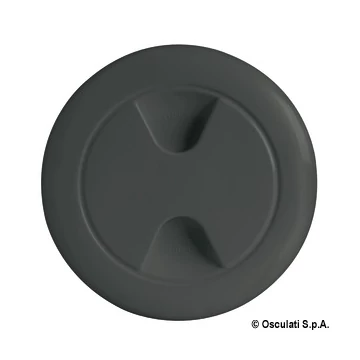szellőző deck fekete 102mm EUR