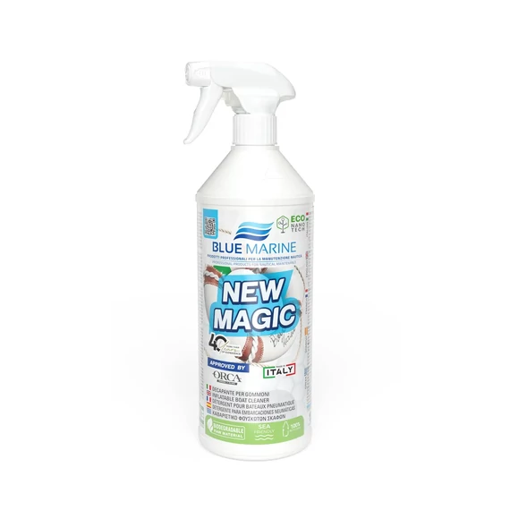 New Magic 1lt gumicsónak és puffer tisztító Blue Marine