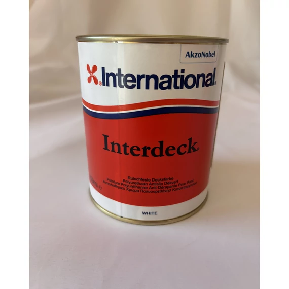 Interdeck színes lakk /fehér 001/ 750ml