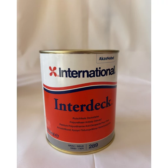 Interdeck színes lakk szürke 289 750ml