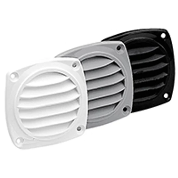 szellőző rácsos fehér 85mm 