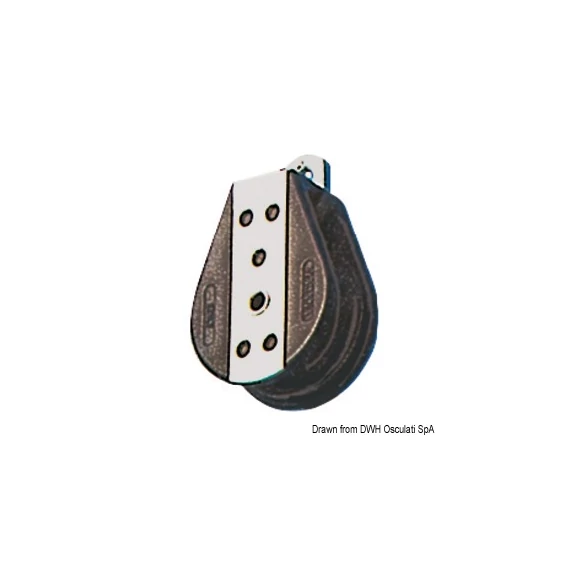 csiga deckre szerelhető 8mm VIA